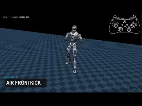 Ruchy wyuczone przez robota BMF